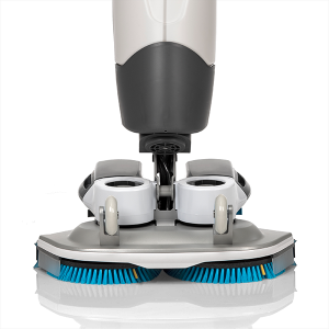 The i-mop floor scrubber contributes towards The Elmsleigh Centre's sustainability initiatives