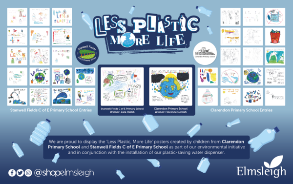 'Less plastic, more life' environmental initiative