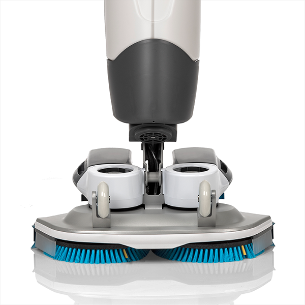 The i-mop floor scrubber contributes towards The Elmsleigh Centre's sustainability initiatives