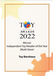 Toy Barnhaus triumph at the Toy Industry awards