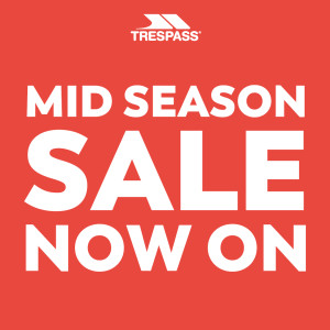 Trespass mid-season sale
