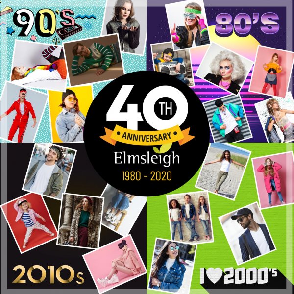 40 years of Elmsleigh; 4 fashion decades!